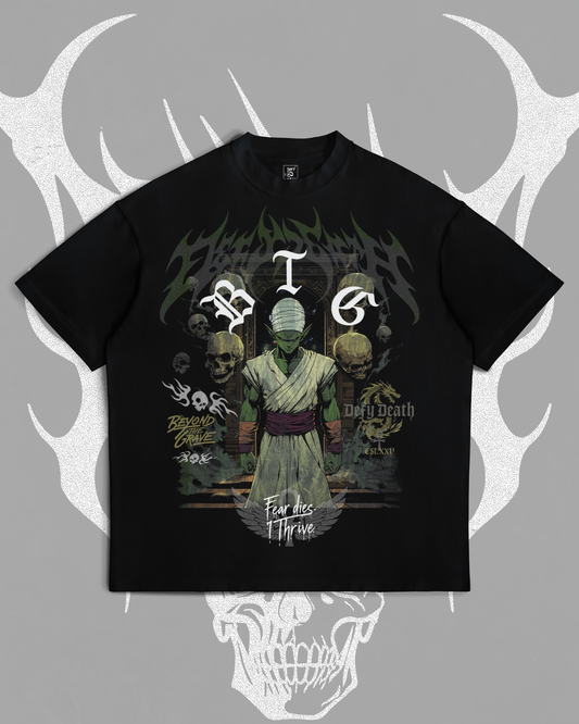 PICCOLO 'FEAR DIES I THRIVE POWER AWAKENING' OVERSIZED