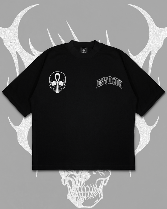BLACK 'DEFY THE ODDS' OVERSIZED
