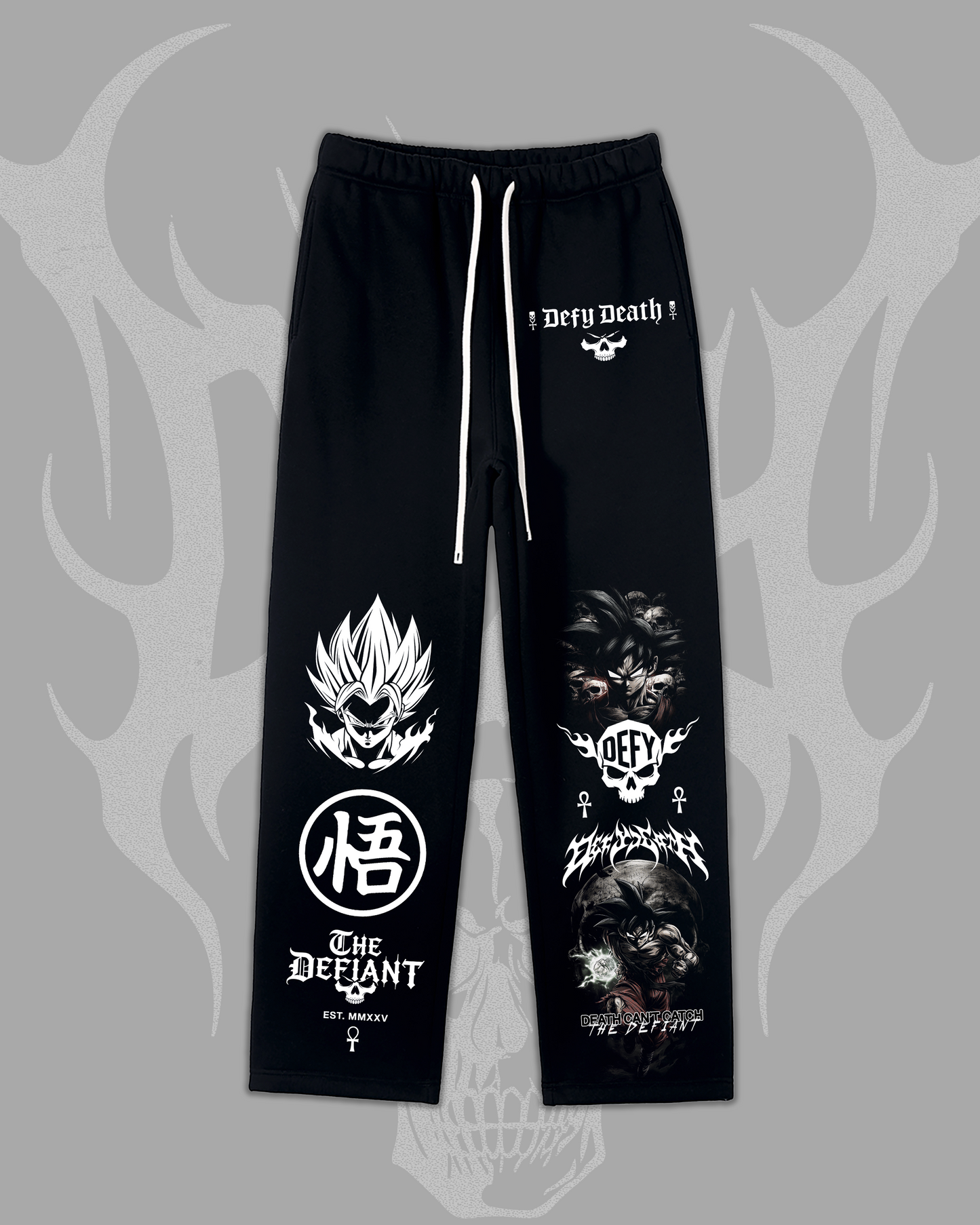 GOKU 'FLEECE STRAIGHT LEG PANTS'
