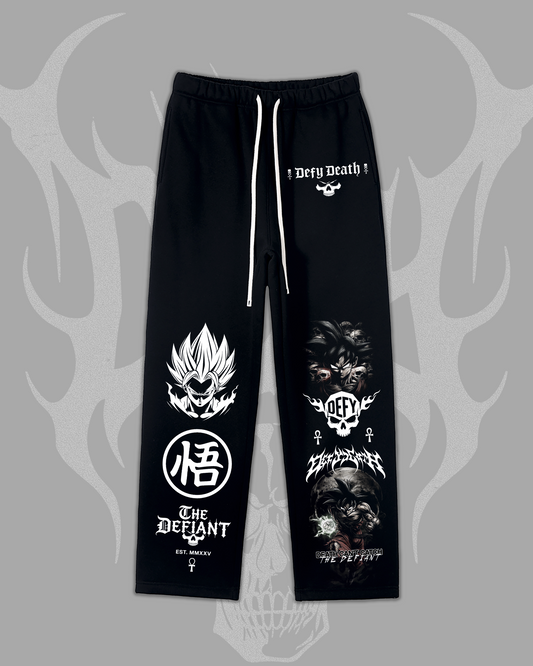 GOKU 'FLEECE STRAIGHT LEG PANTS'