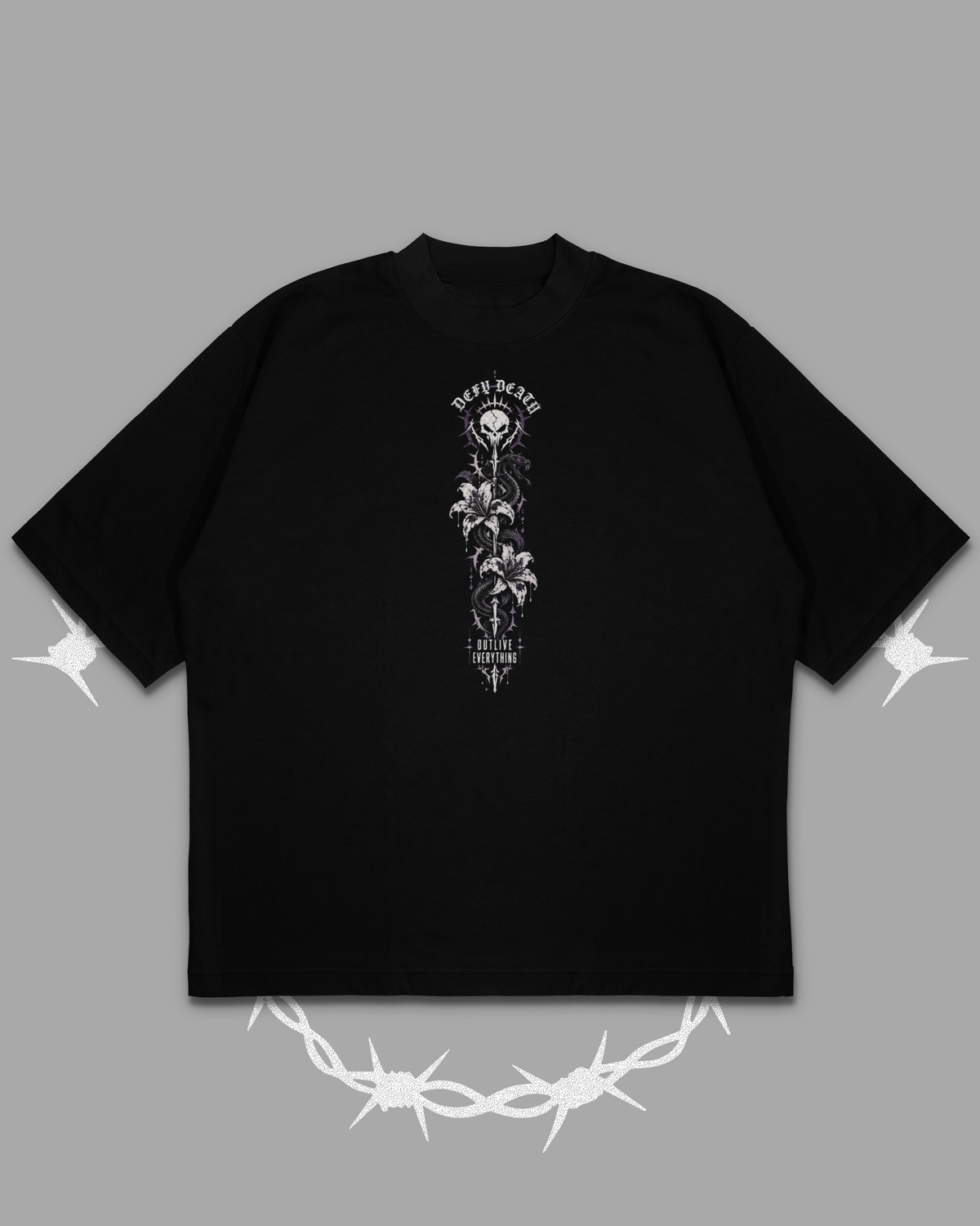 NICO ROBIN OUTLIVE - OVEERSIZED TEE