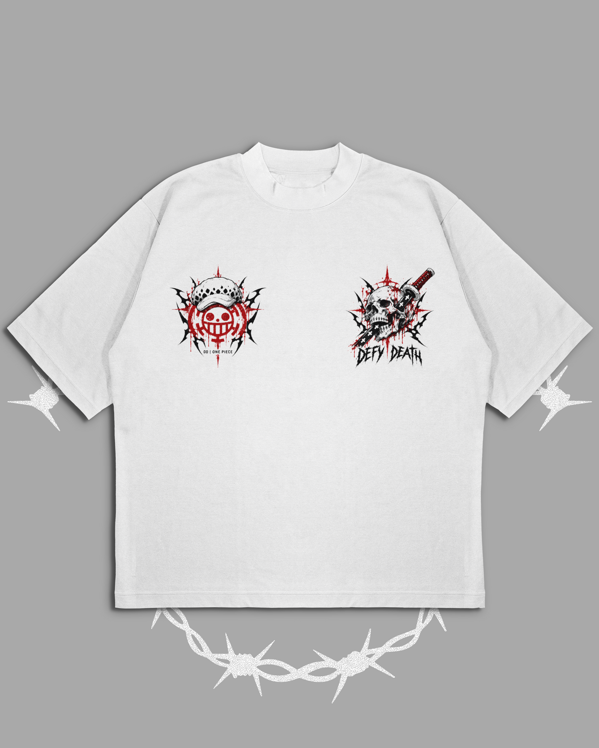 EMBRACE THE SILENCE 'LAW" - OVERSIZED TEE