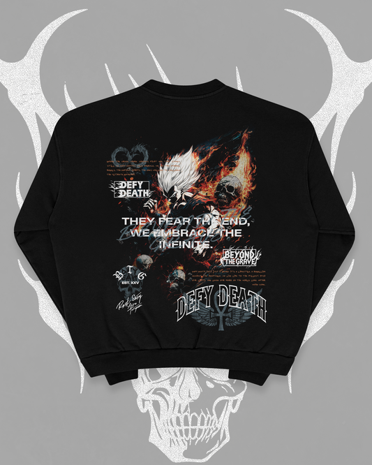 VEGETA CREW SWEATER 'THEY FEAR THE END'