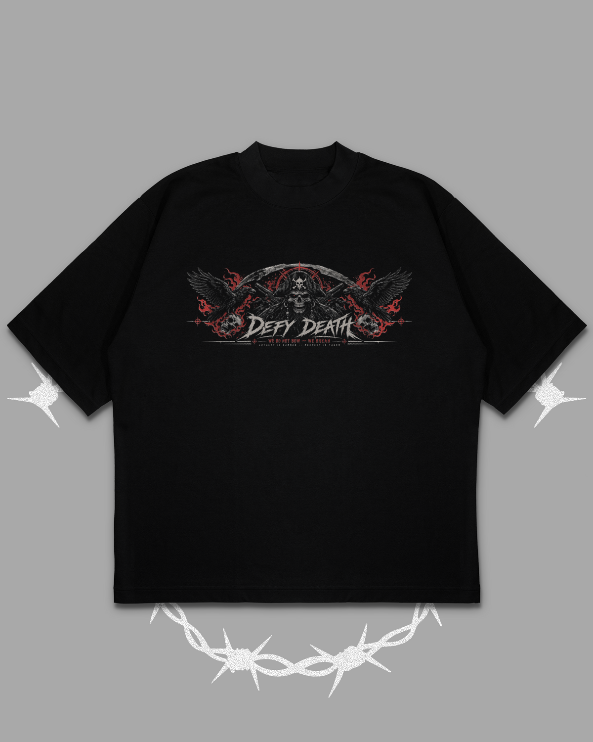 BLACK BEARD - OVERSIZED TEE