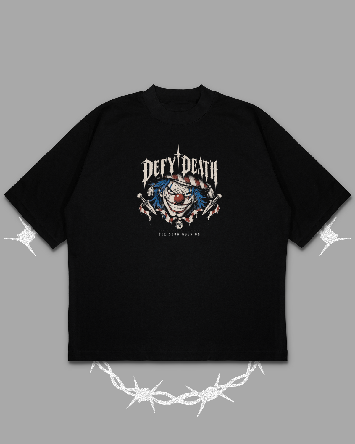 LAUGH AT DEATH — OVERSIZED TEE