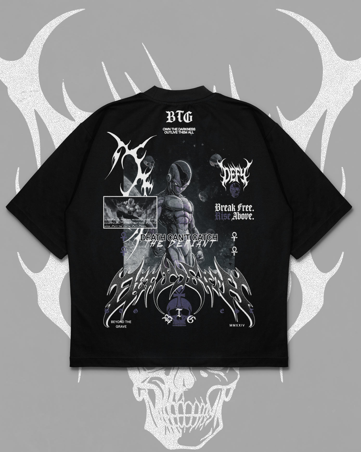 FREIZA 'BREAK FREE RISE ABOVE' OVERSIZED
