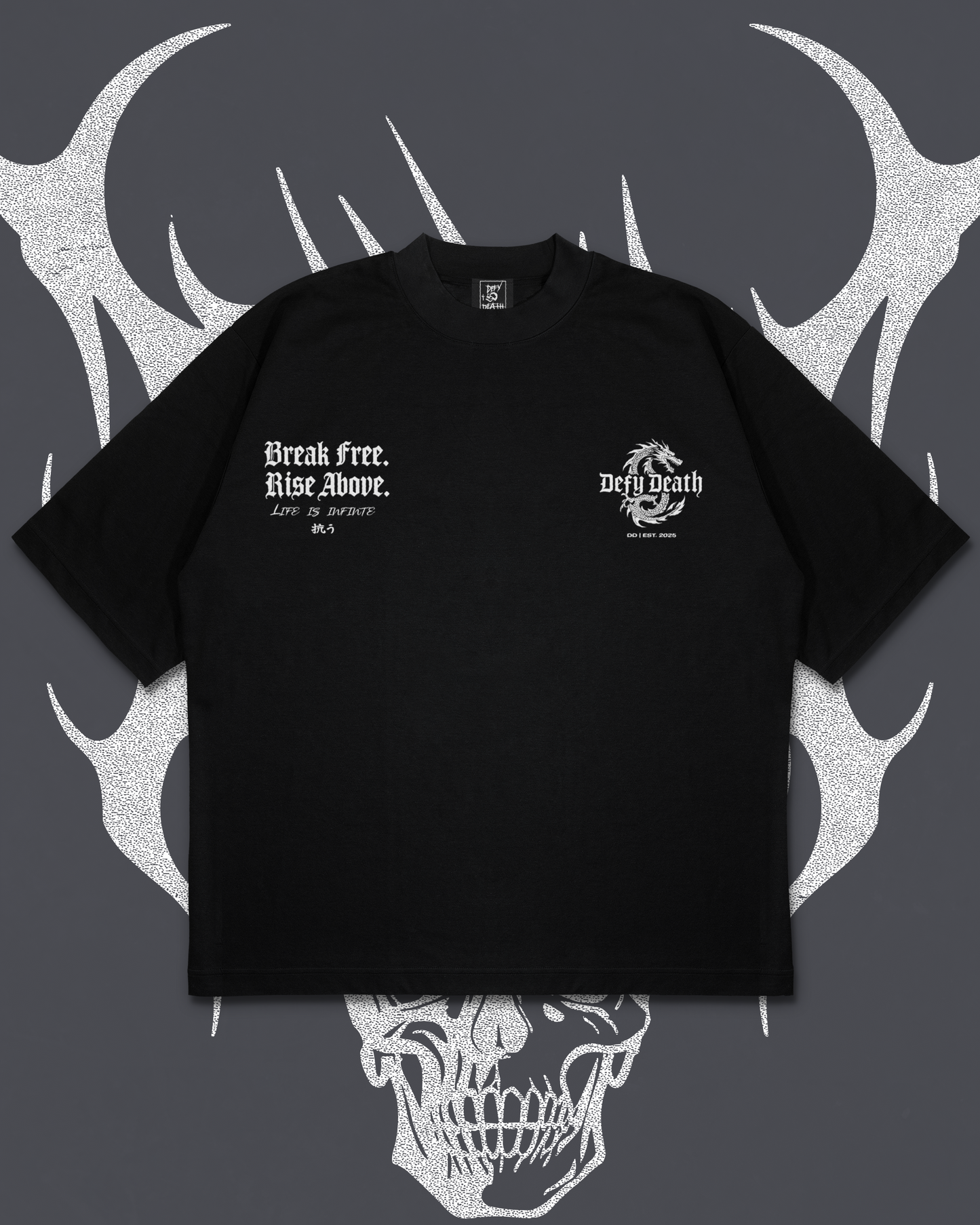 FREIZA 'BREAK FREE RISE ABOVE' OVERSIZED