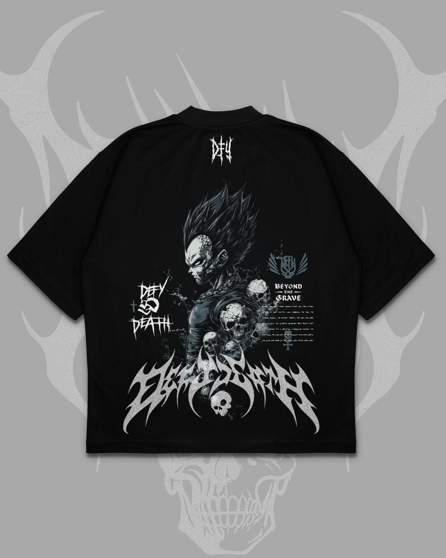 VEGETA 'BEYOND THE GRAVE' OVERSIZED