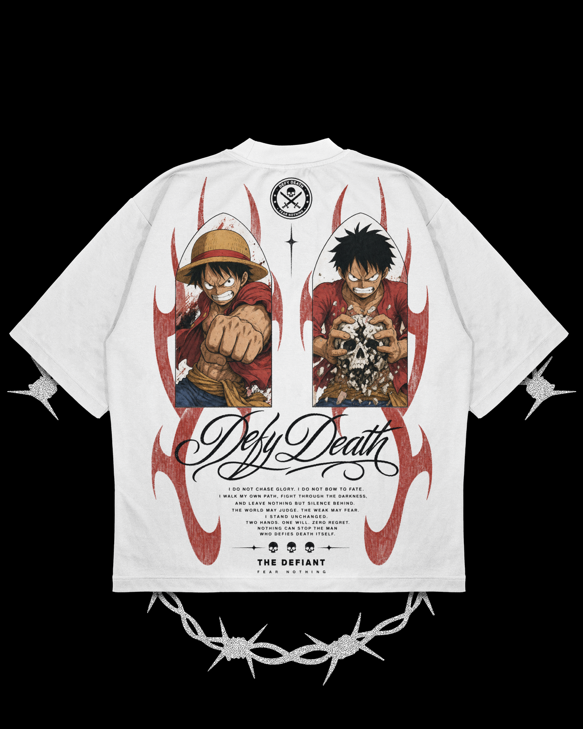 FEAR NOTHING — OVERSIZED TEE