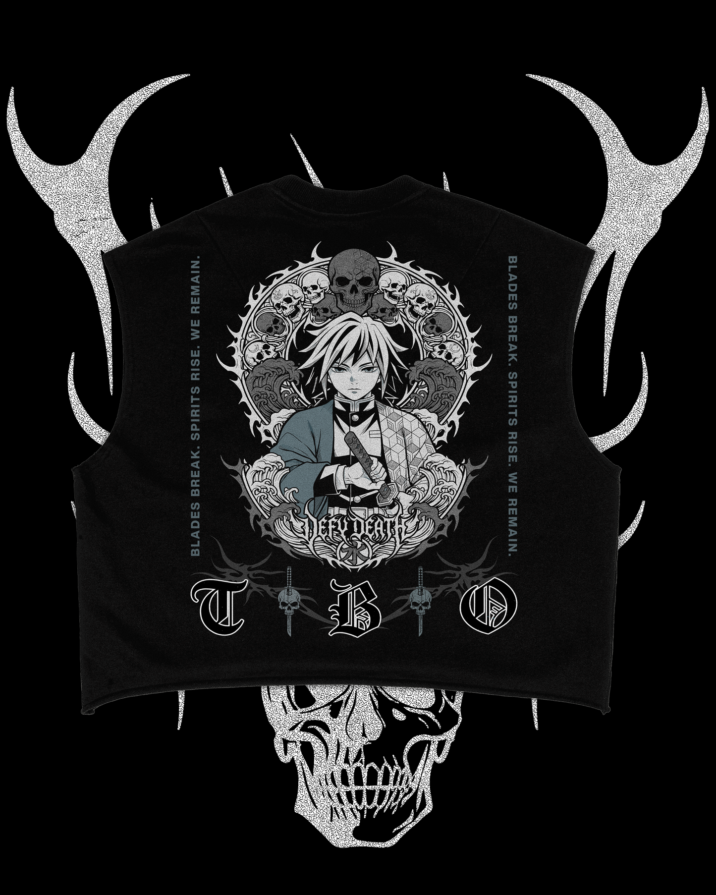 GYU BOX CUT TANK IN BLACK