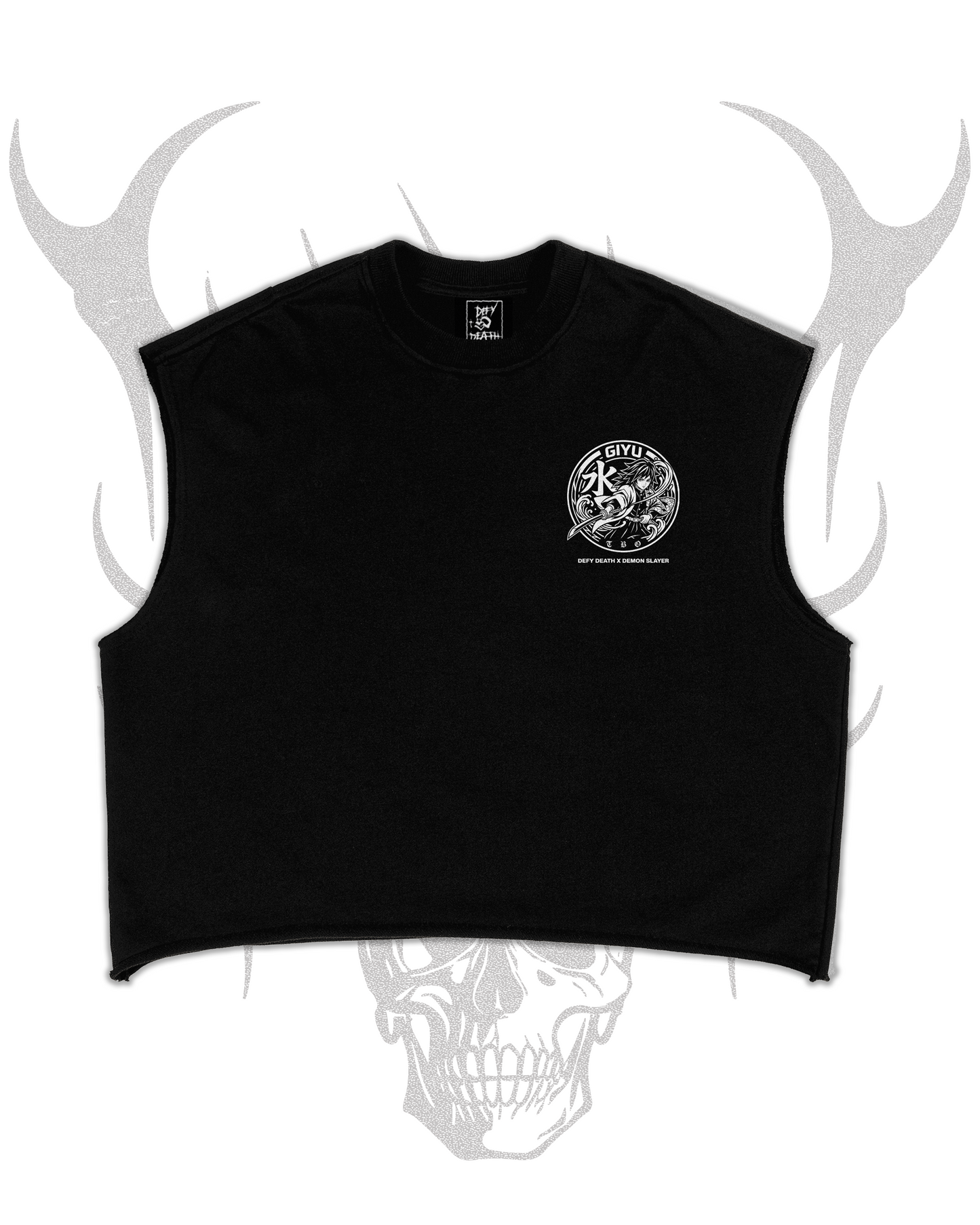 GYU BOX CUT TANK IN BLACK