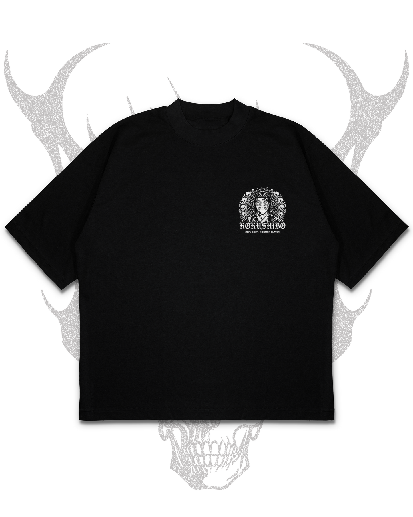 KOKUSHIBO OVERSIZED TEE IN BLACK