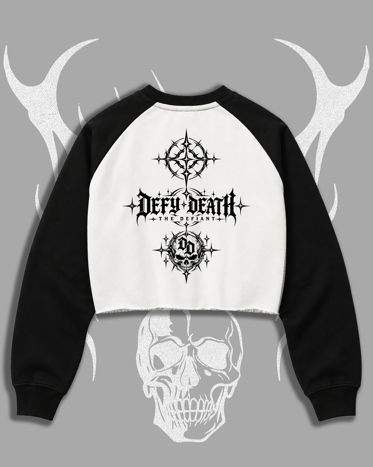 STORMS OBEY NO ONE 'NAMI' CROP SWEATSHIRT