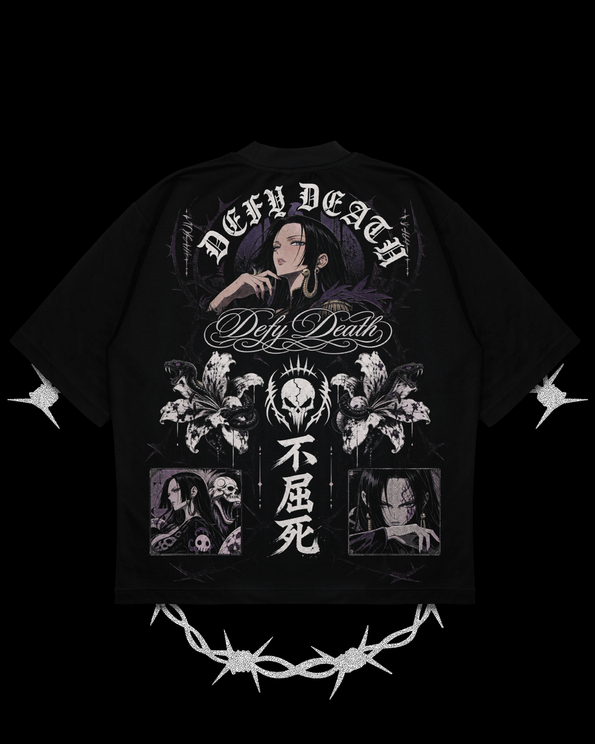 NICO ROBIN OUTLIVE - OVEERSIZED TEE