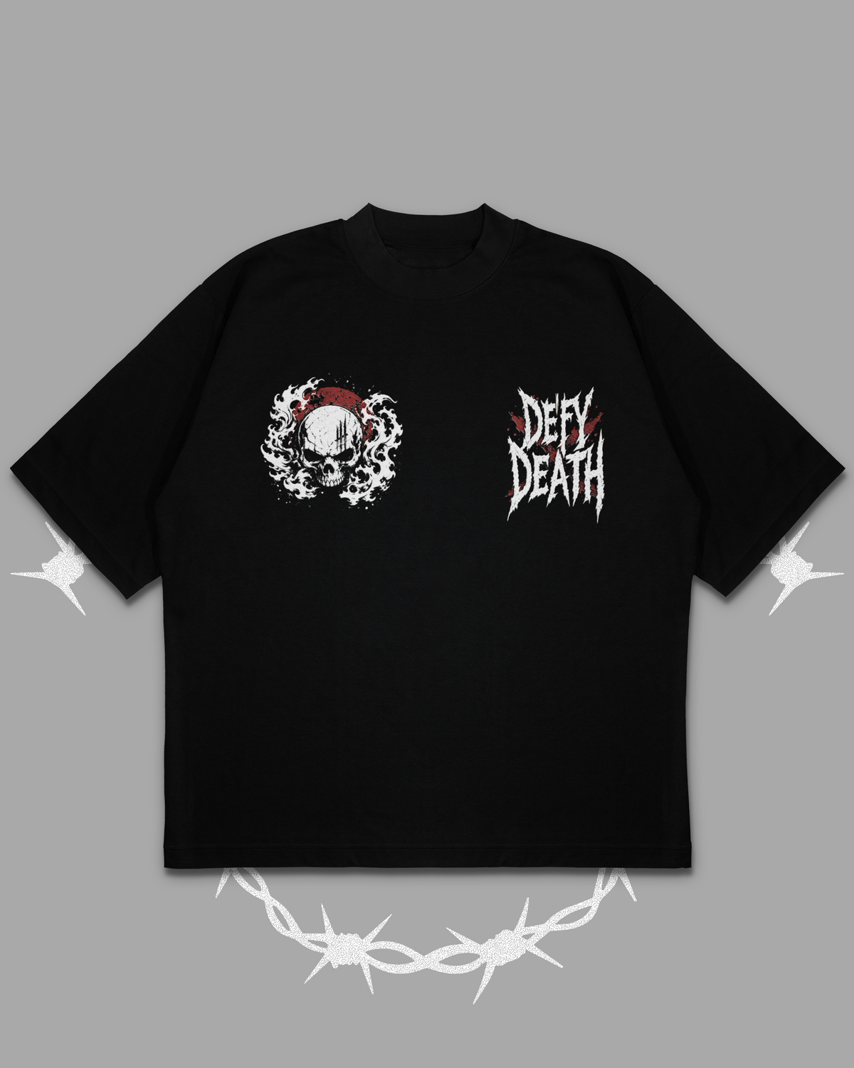 REFUSE FATE SHANKS — OVERSIZED TEE