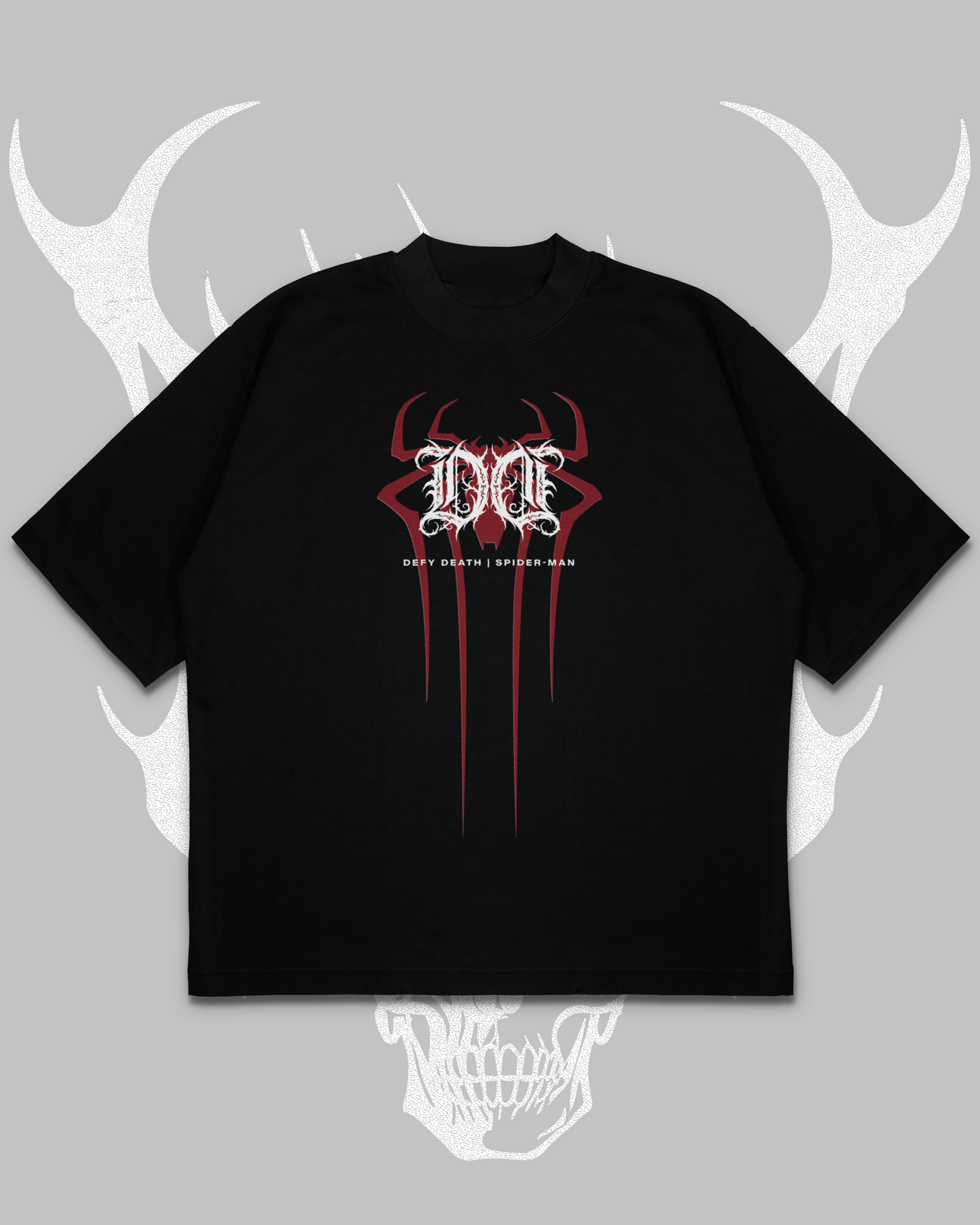 BUILT FOR THE BITE 'OS' TEE IN BLACK