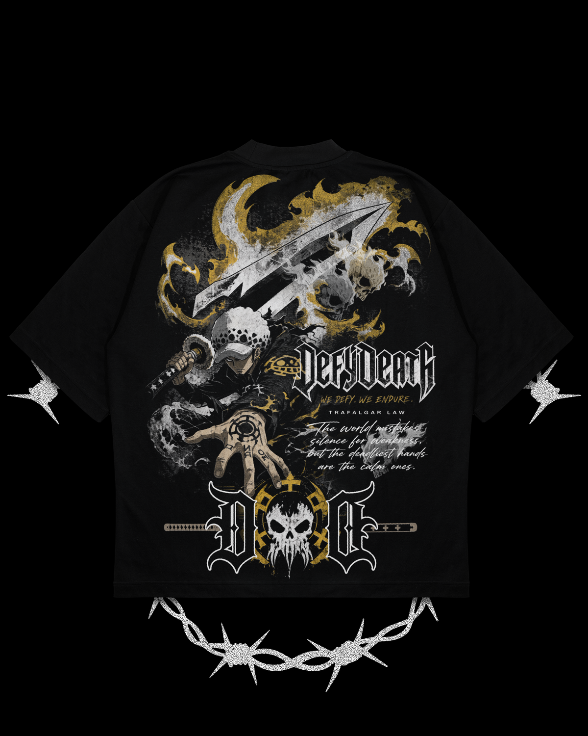 DEADLIEST HANDS - OVERSIZED TEE