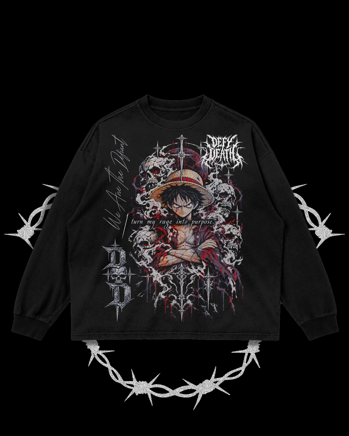 RAGE INTO PURPOSE "LUFFY" LONGE SLEEVE
