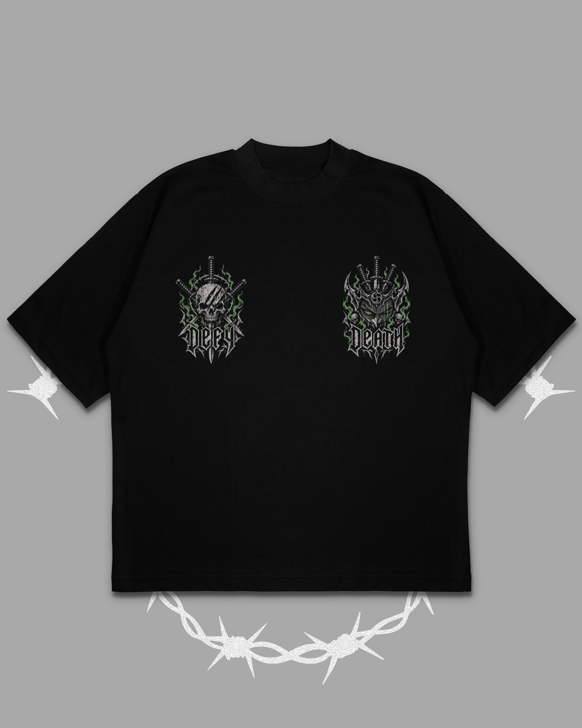 CUT THROUGH IT 'ZORO' - OVERSIZED TEE